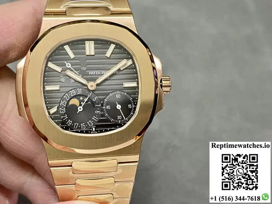 Patek Philippe Nautilus 5712/1R-001 PPF Factory V2 Rose Gold - Watches