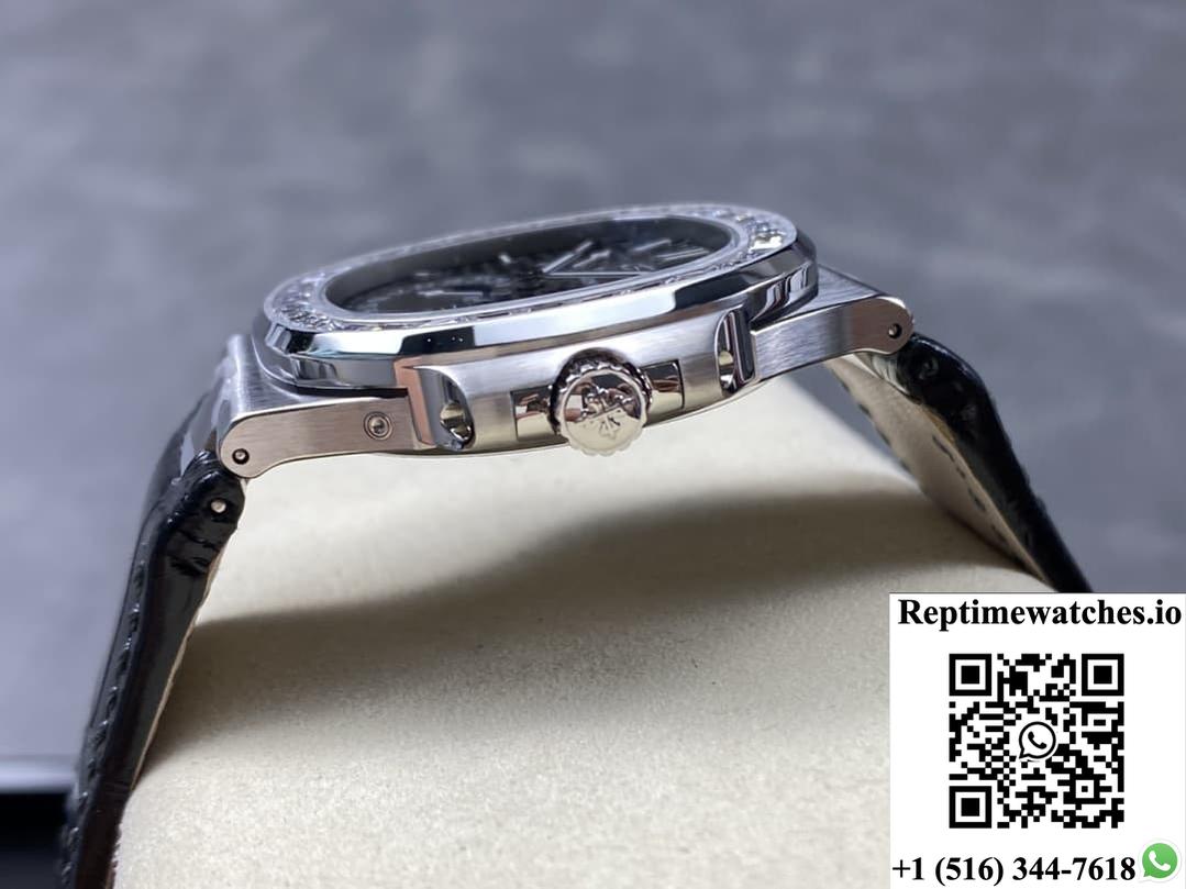 Patek Philippe Nautilus 5712 Ppf Factory Diamond Bezel-Rep Time Watches