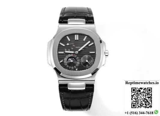 Patek Philippe Nautilus 5712G-001 GR Factory Leather Strap - Watches