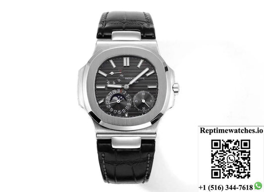 Patek Philippe Nautilus 5712G-001 Gr Factory Leather Strap-Rep Time Watches