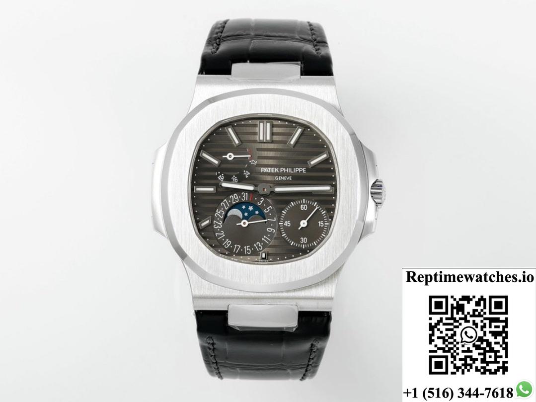 Patek Philippe Nautilus 5712G-001 Ppf Factory V3 Moon Phase Function-Rep Time Watches
