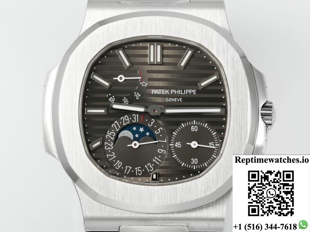 Patek Philippe Nautilus 5712G-001 Ppf Factory V3 Moon Phase Function-Rep Time Watches