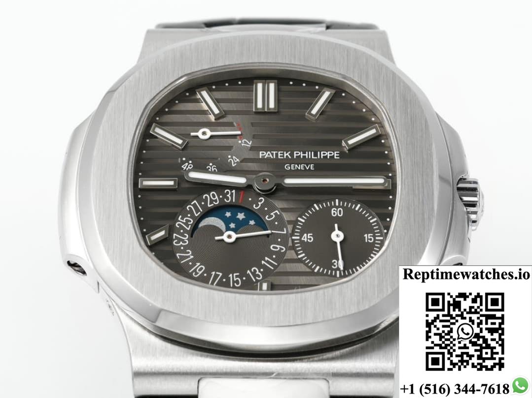 Patek Philippe Nautilus 5712G-001 Ppf Factory V3 Moon Phase Function-Rep Time Watches