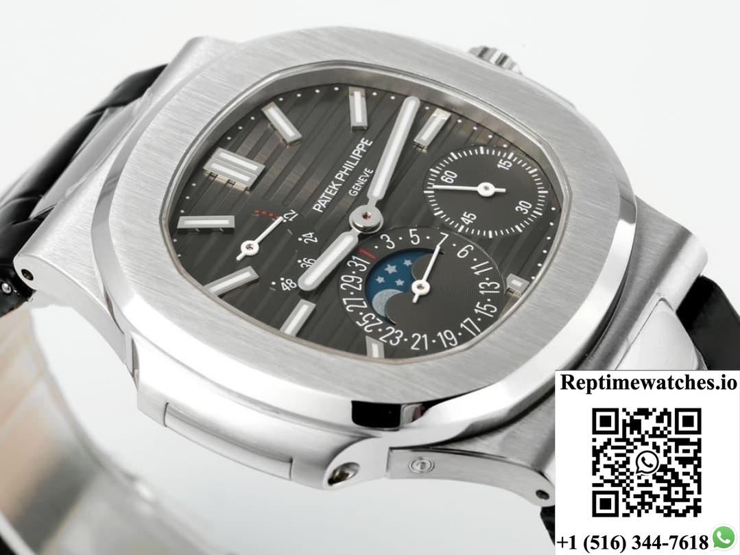 Patek Philippe Nautilus 5712G-001 Ppf Factory V3 Moon Phase Function-Rep Time Watches
