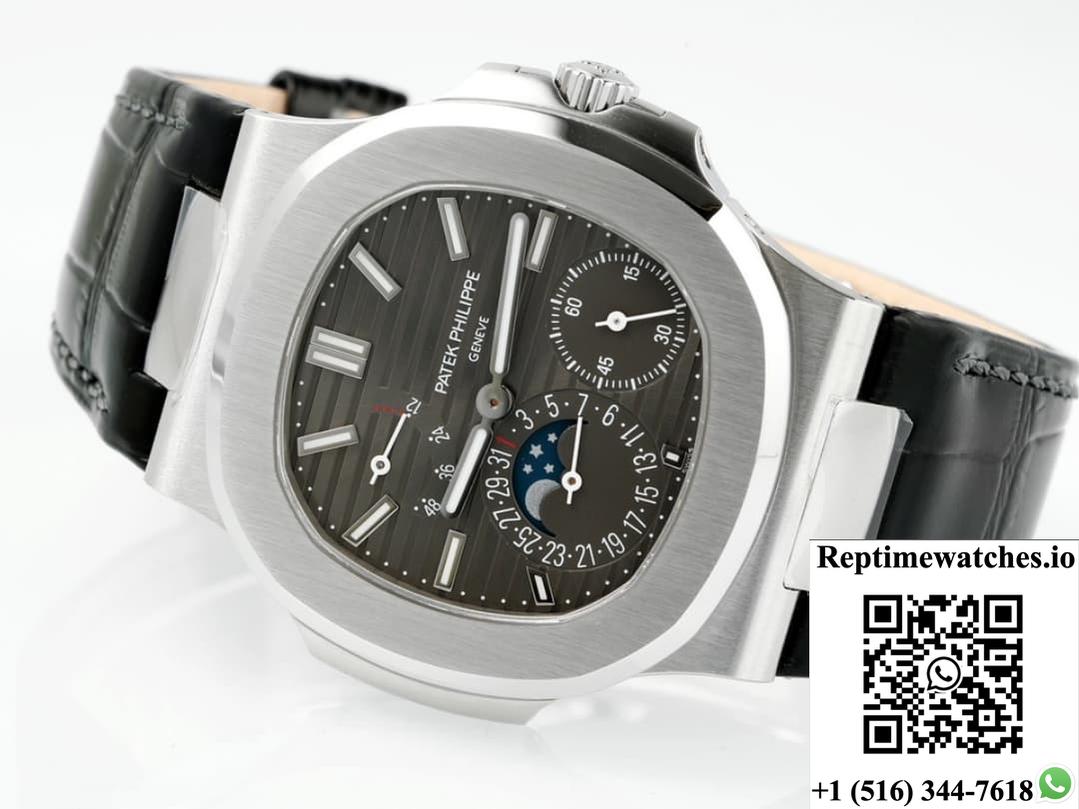 Patek Philippe Nautilus 5712G-001 Ppf Factory V3 Moon Phase Function-Rep Time Watches