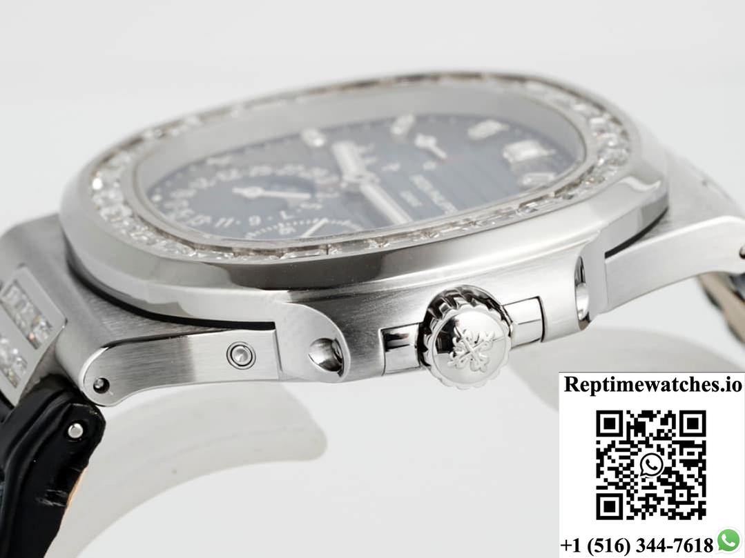Patek Philippe Nautilus 5724G-001 Ppf Factory V3 Transparent Case Back-Rep Time Watches