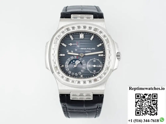 Patek Philippe Nautilus 5724G-001 PPF factory V3 transparent case back