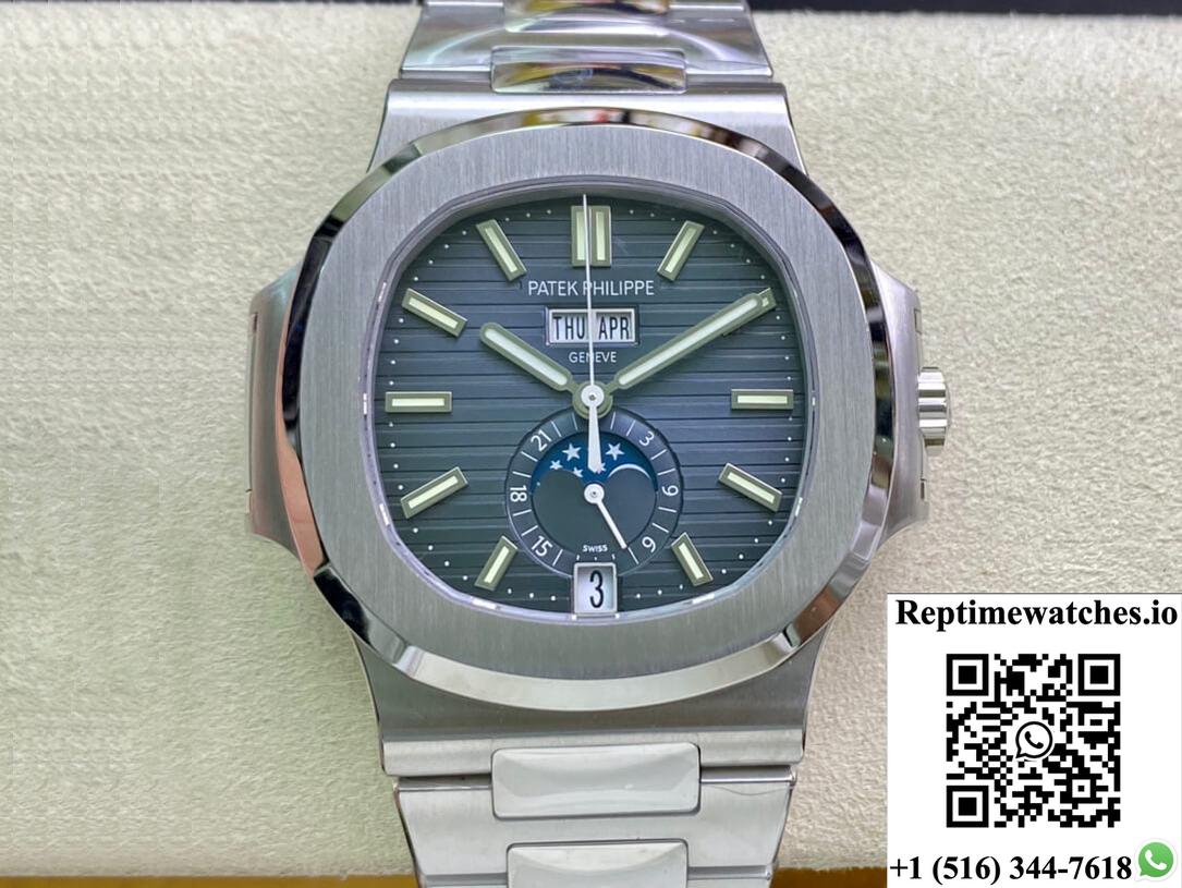 Patek Philippe Nautilus 5726/1A-014 Ppf Factory Blue Dial-Rep Time Watches