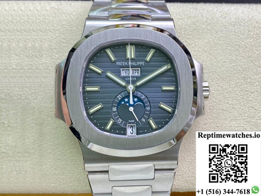 Patek Philippe Nautilus 5726/1A-014 Ppf Factory Blue Dial-Rep Time Watches