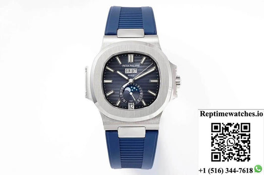Patek Philippe Nautilus 5726/1A-014 Ppf Factory Blue Rubber Strap-Rep Time Watches