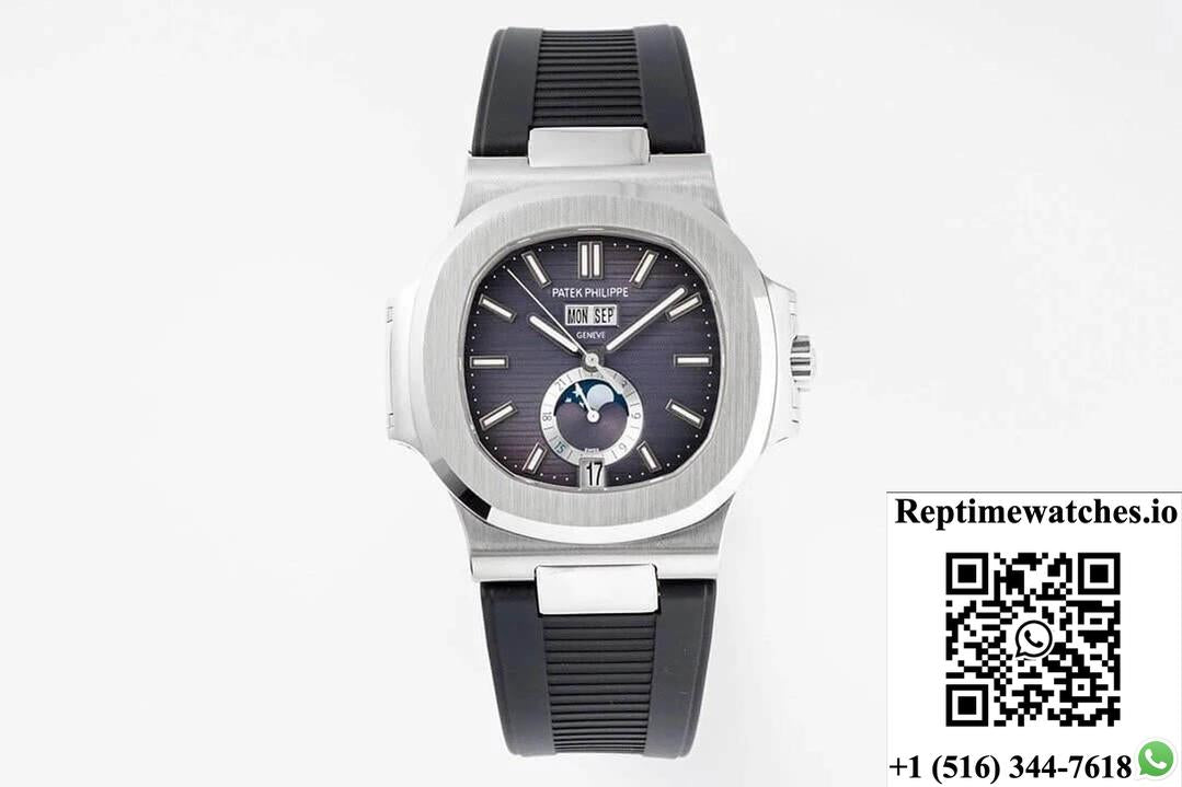 Patek Philippe Nautilus 5726A-001 Ppf Factory Rubber Strap-Rep Time Watches
