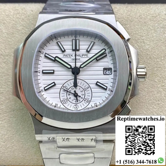 Patek Philippe Nautilus 5980/1A-019 3K Factory V2 Stainless Steel - Watches