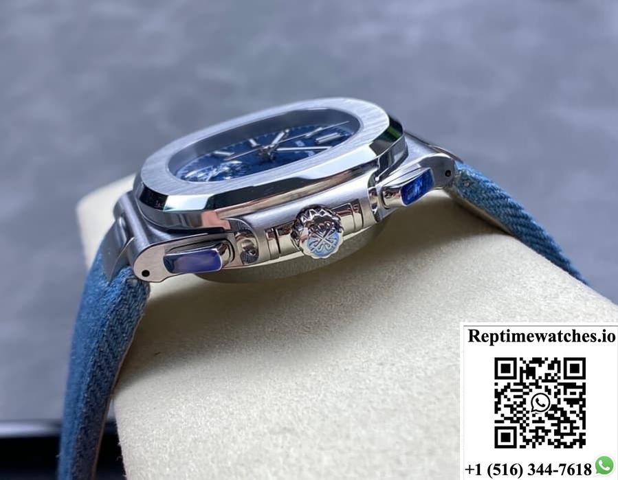Patek Philippe Nautilus 5980-60G-001 3K Factory Date Display-Rep Time Watches