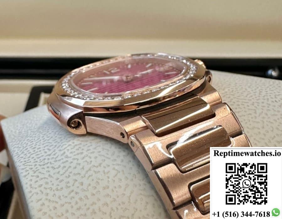 Patek Philippe Nautilus 7010-1R-013 Gr Factory Purple Dial-Rep Time Watches