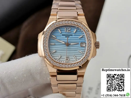 Patek Philippe Nautilus 7010R GR Factory Date Display