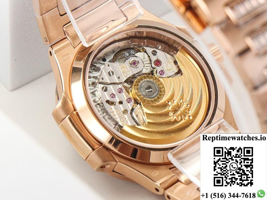 Patek Philippe Nautilus 7014-1R-001 Gr Factory Diamond Dial-Rep Time Watches
