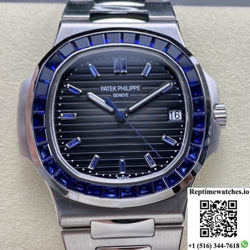 Patek Philippe Nautilus 7118-1300B Gr Factory Stainless Steel Strap-Rep Time Watches