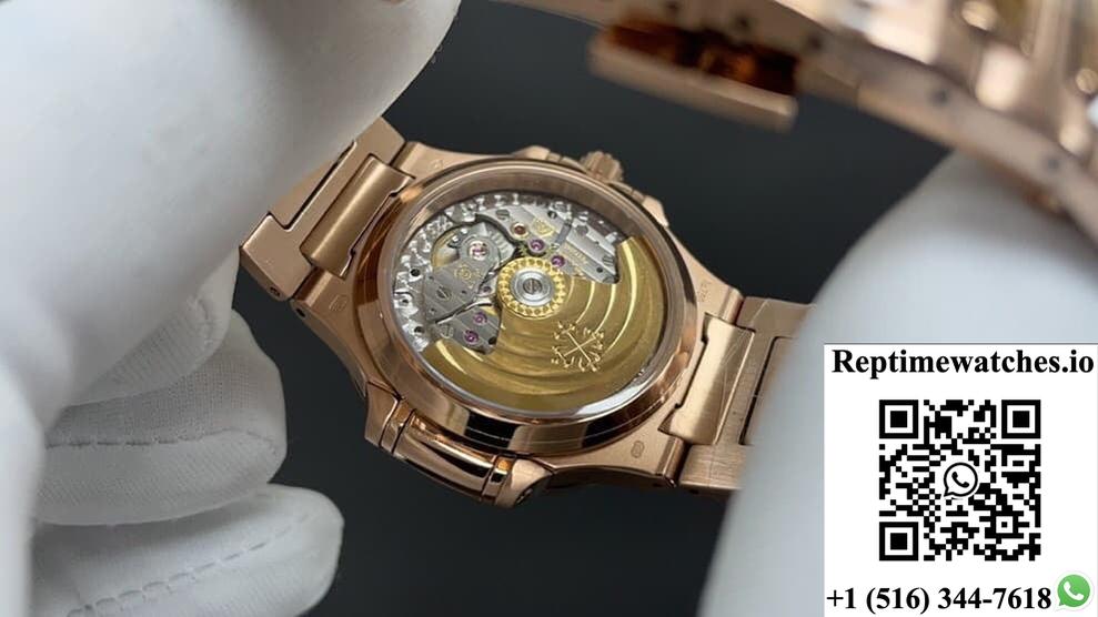 Patek Philippe Nautilus 7118/1300R-001 Gr Factory Rose Gold-Rep Time Watches