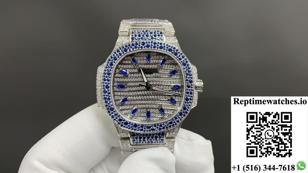 Patek Philippe Nautilus 7118/1451G-001 Gr Factory Square Dial-Rep Time Watches