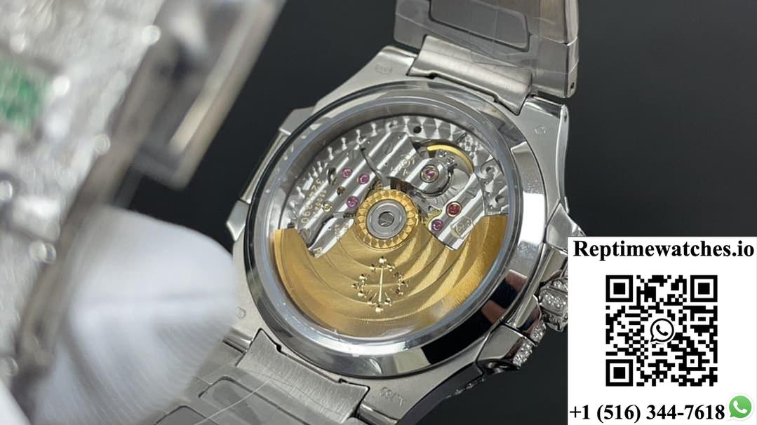 Patek Philippe Nautilus 7118/1453G-001 Gr Factory 18K White Gold-Rep Time Watches