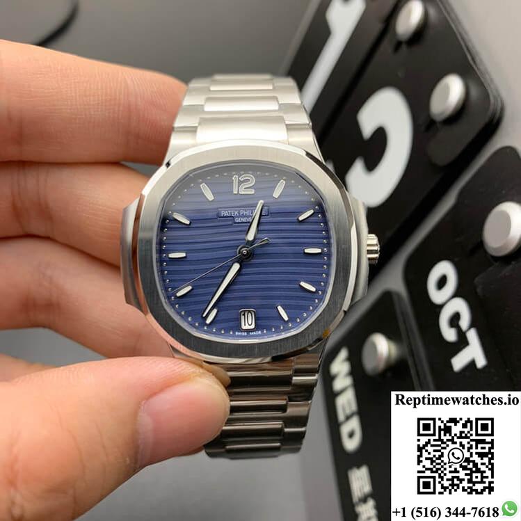 Patek Philippe Nautilus 7118/1A-001 3K Factory Blue Dial-Rep Time Watches