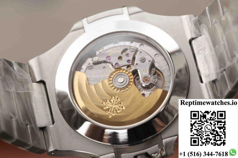 Patek Philippe Nautilus Annual Calendar Moonphase 5726/1A-010 Km Factory White Dial-Rep Time Watches