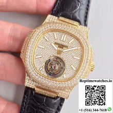 Patek Philippe Nautilus Jumbo 5711 Diamond Dial Tourbillon R8 Factory - Watches