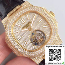 Patek Philippe Nautilus Jumbo 5711 Diamond Dial Tourbillon R8 Factory - Watches