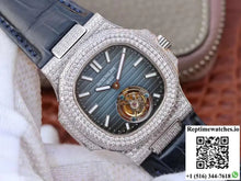 Patek Philippe Nautilus Jumbo 5711 Tourbillon Blue Dial R8 Factory - Watches