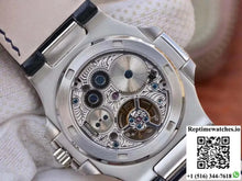 Patek Philippe Nautilus Jumbo 5711 Tourbillon Blue Dial R8 Factory - Watches