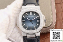 Patek Philippe Nautilus Jumbo 5719/1G-001 KM Factory Blue Dial - Watches