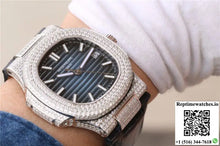 Patek Philippe Nautilus Jumbo 5719/1G-001 KM Factory Blue Dial - Watches