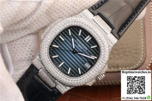 Patek Philippe Nautilus Jumbo 5719/1G-001 KM Factory Blue Dial - Watches