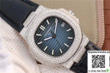 Patek Philippe Nautilus Jumbo 5719/1G-001 KM Factory Blue Dial - Watches