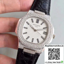 Patek Philippe Nautilus Jumbo 5719/1G-001 White Dial - Watches