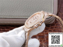 Patek Philippe Nautilus Jumbo 7021/1R-001 Full Paved Diamonds Dial - Watches