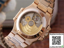 Patek Philippe Nautilus Jumbo 7021/1R-001 Full Paved Diamonds Dial - Watches