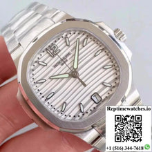 Patek Philippe Nautilus Ladies 7118/1A-010 PF Factory White Dial - Watches