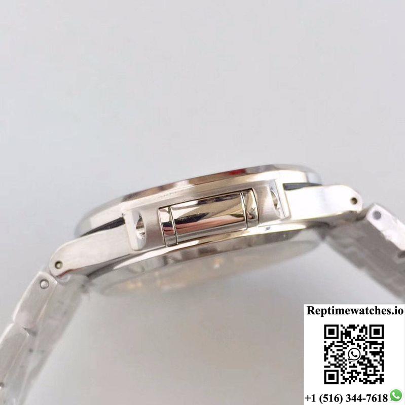 Patek Philippe Nautilus Ladies 7118/1A-010 Pf Factory White Dial-Rep Time Watches