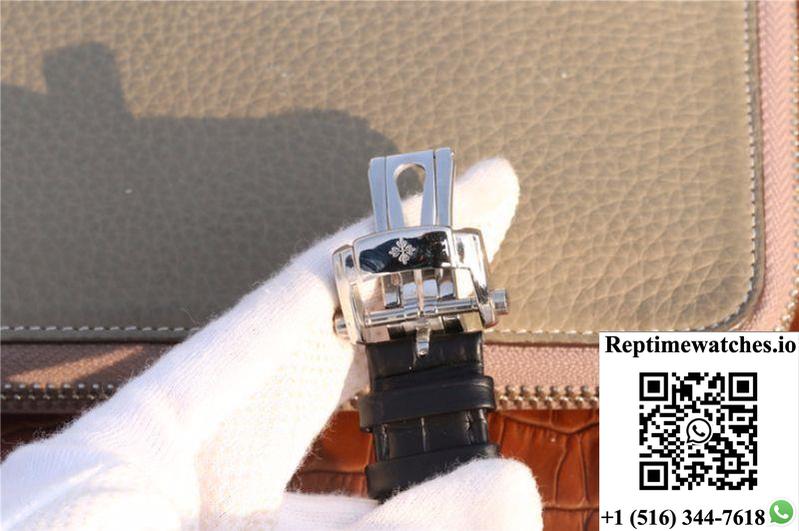 Patek Philippe Nautilus Moonphase 5712G-001 Black Dial-Rep Time Watches