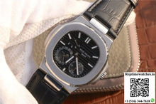 Patek Philippe Nautilus Moonphase 5712G-001 Black Dial - Watches