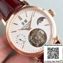Patek Philippe Tourbillon Moonphase 24H Power Reserve White Dial - Watches