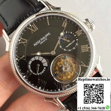 Patek Philippe Tourbillon Moonphase Black Dial - Watches