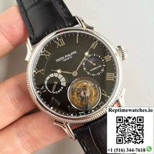 Patek Philippe Tourbillon Moonphase Black Dial - Watches