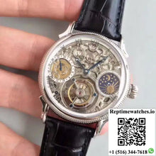 Patek Philippe Tourbillon Moonphase Silver Dial - Watches