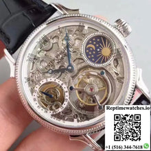 Patek Philippe Tourbillon Moonphase Silver Dial - Watches