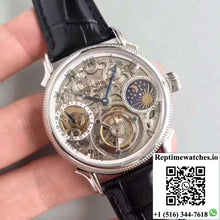 Patek Philippe Tourbillon Moonphase Silver Dial - Watches