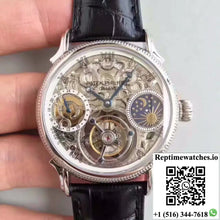 Patek Philippe Tourbillon Moonphase Silver Dial - Watches