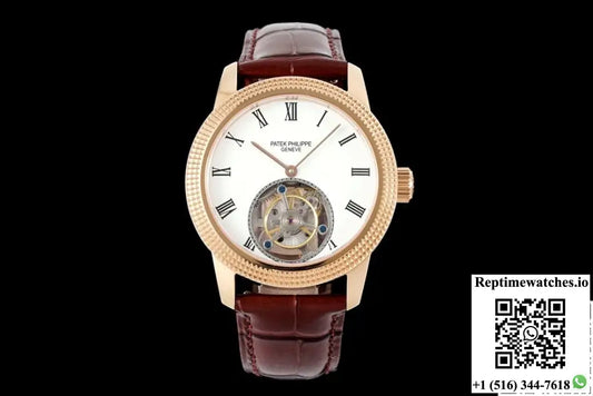 Patek Philippe Tourbillon RMS Factory Brown Strap