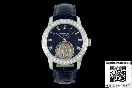 Patek Philippe Tourbillon RMS Factory Diamond Bezel